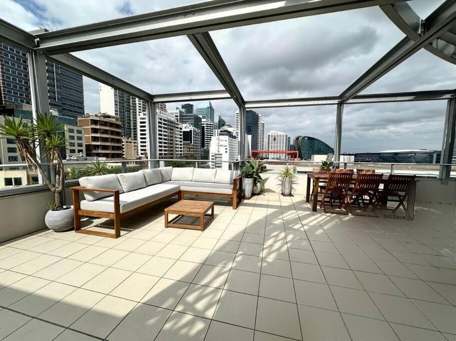 Cozy 2 Bedroom Apartment Darling Harbour Sydney Exterior foto